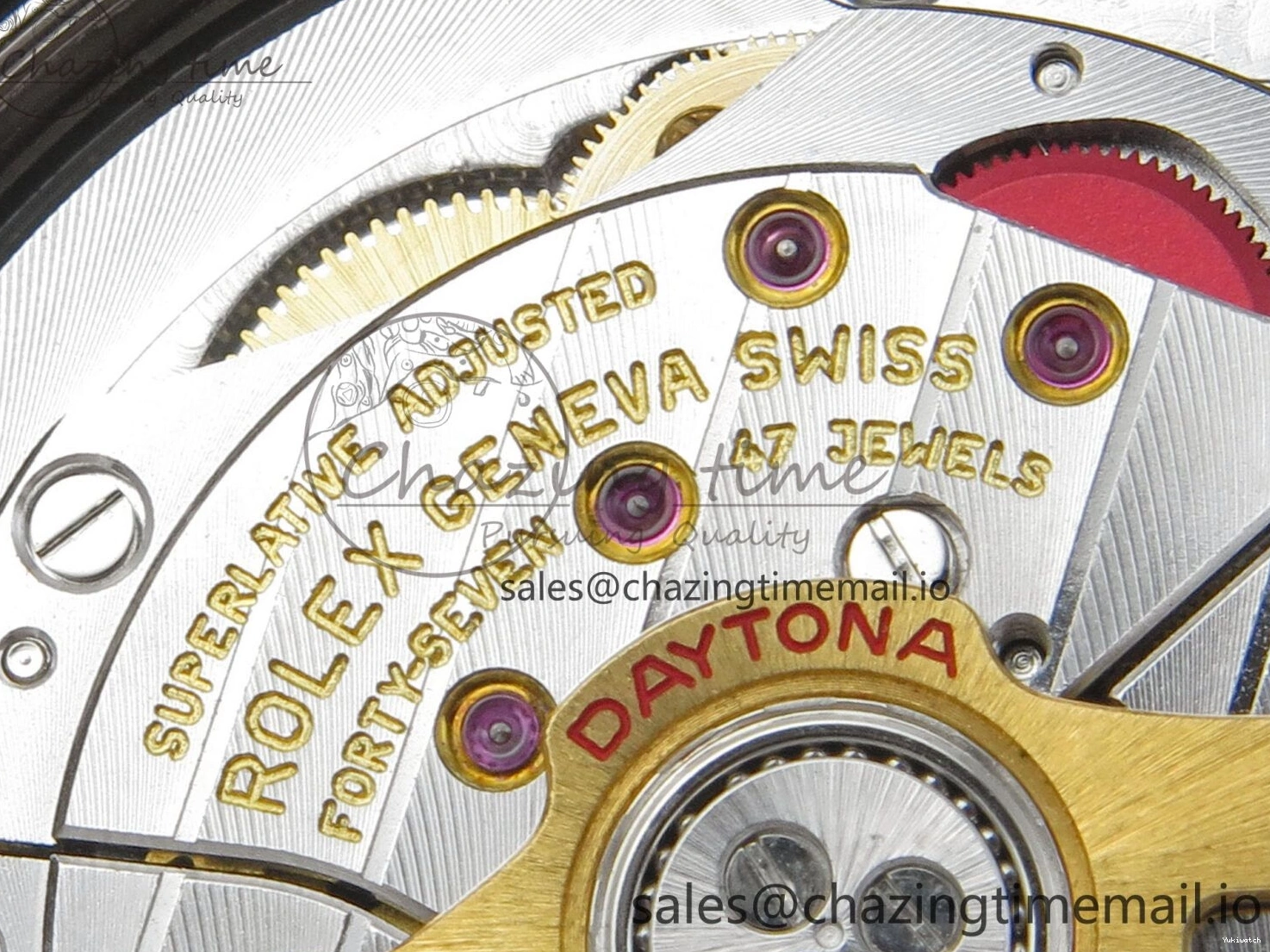 on SH4132 1:1 126529 THBF Daytona Edition Le Mans Best SS Bracelet 904L 0521